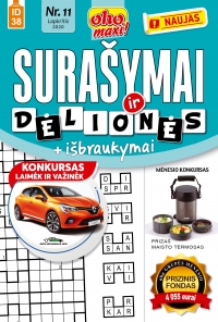 ID 38 oho maxi! Surašymai ir dėlionės ID 38 oho maxi! Surašymai ir dėlionės
